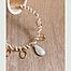 Rachel open choker necklace with pearls and shell - Gisel B.