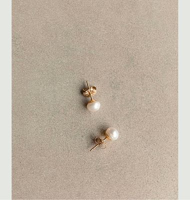Charly earrings with pearl