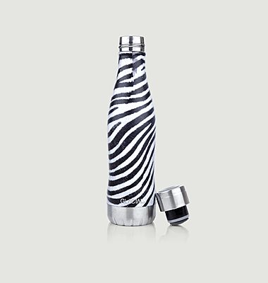 Wild Zebra stainless steel bottle