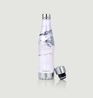 Pink Marble stainless steel bottle