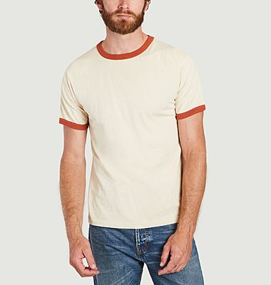 T-shirt S/S Ringer en jersey de coton 