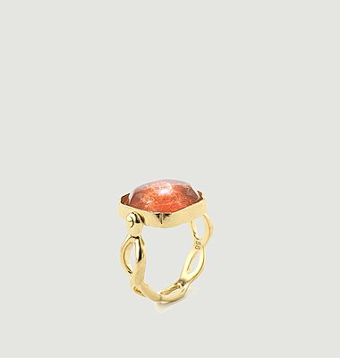 Square Cabochon Ring