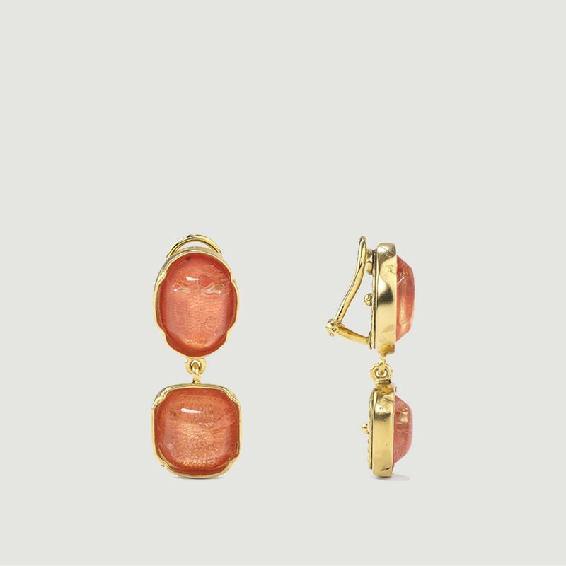 Earrings Clip Cabochon - Goossens