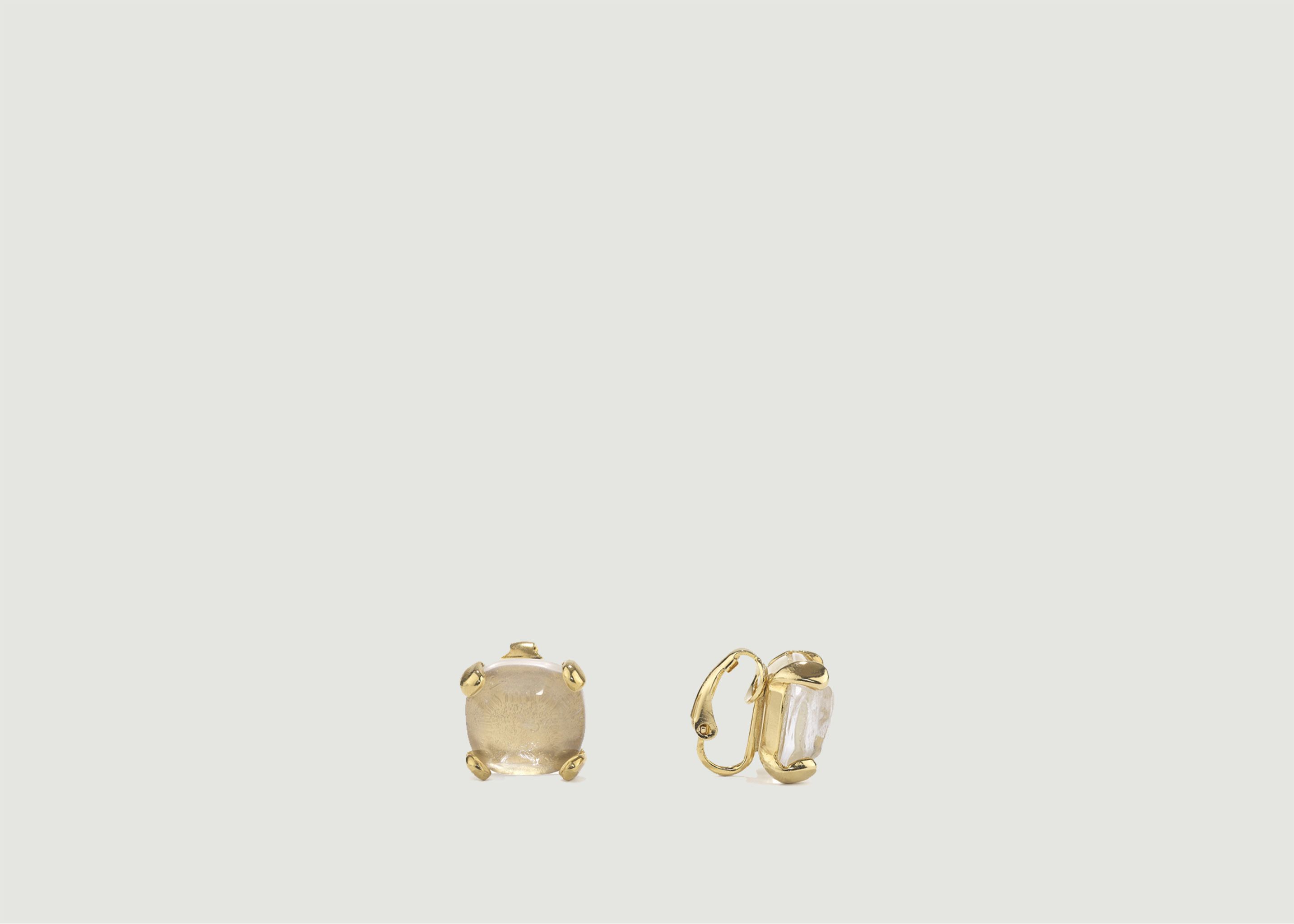 Stones crystal earrings - Goossens