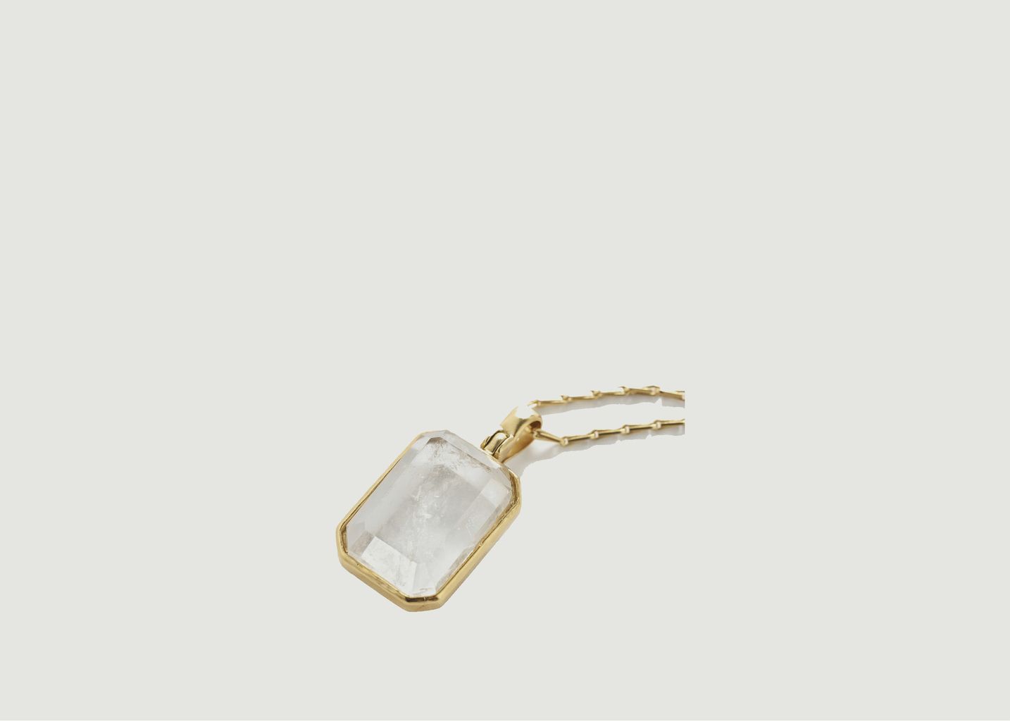 Stones crystal GM necklace - Goossens
