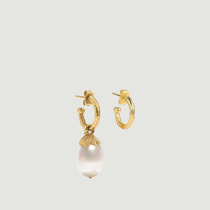Talisman pearl earrings - Goossens