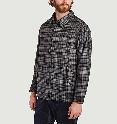 Checked flannel jacket