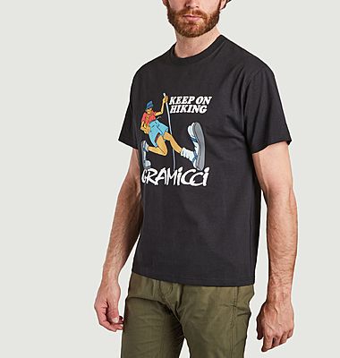 T-shirt Keep on hiking en coton biologique