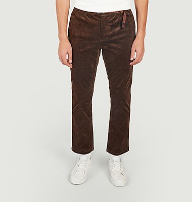 Fitted corduroy pants