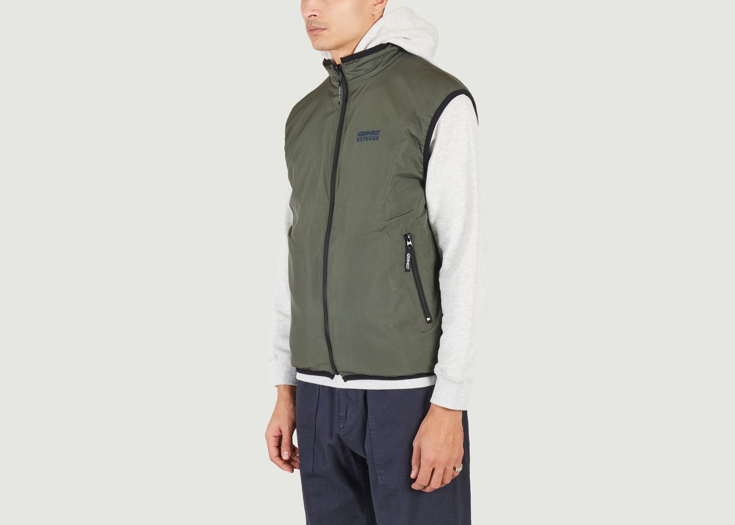 Sleeveless reversible fleece jacket - Gramicci
