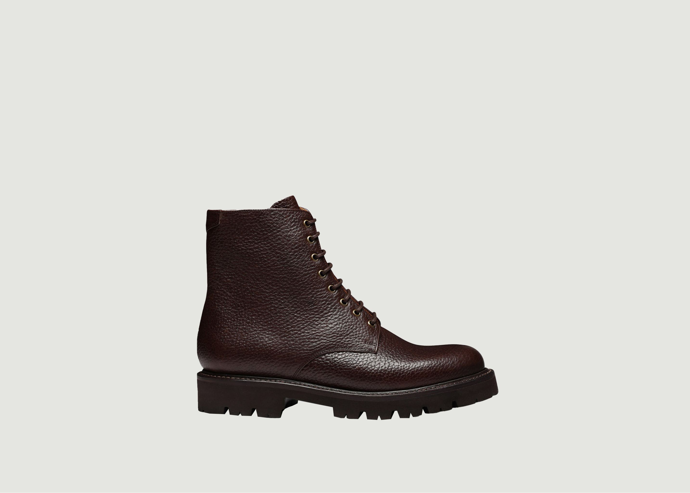 Hadley boots in hammered calf leather - Grenson