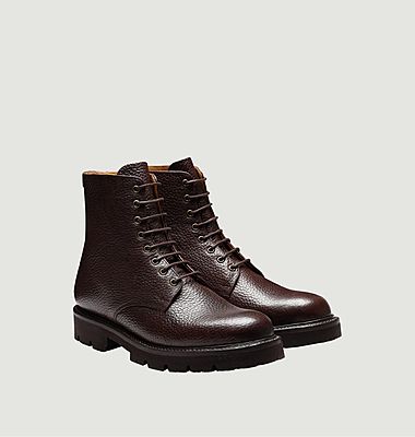 Hadley boots in hammered calf leather