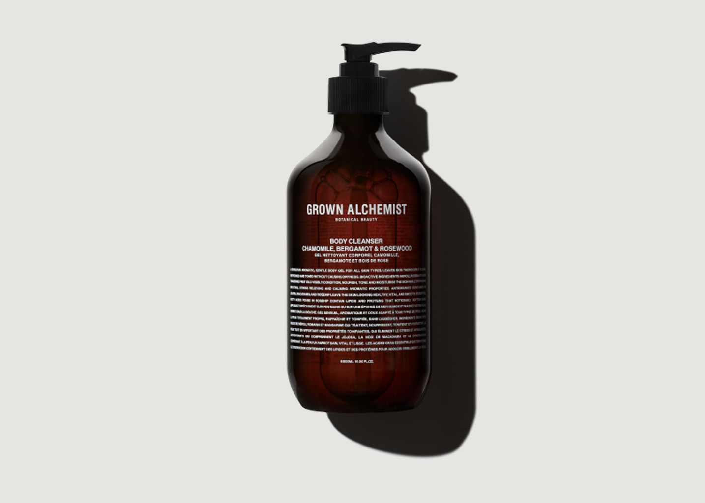 Body cleansing gel 500ml - Grown Alchemist