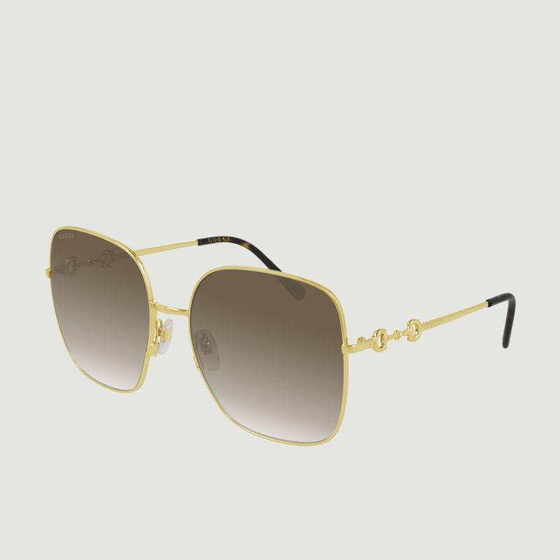 Rechteckige Sonnenbrille - Gucci