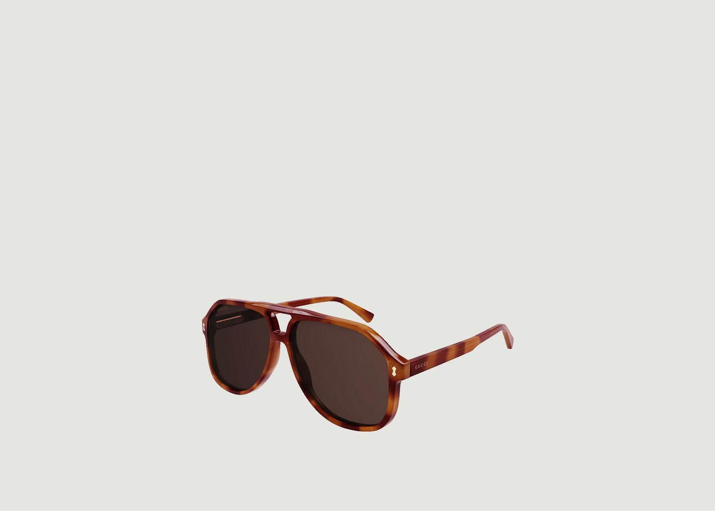 Aviator tortoiseshell sunglasses - Gucci