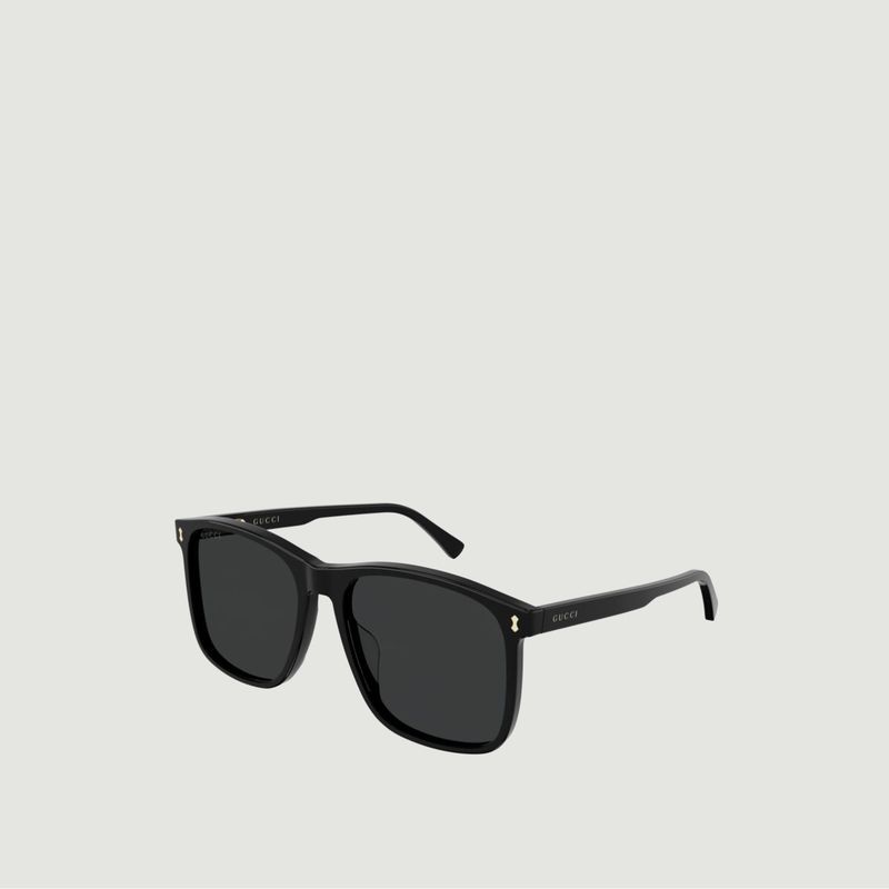 Rechteckige Acetat-Sonnenbrille - Gucci