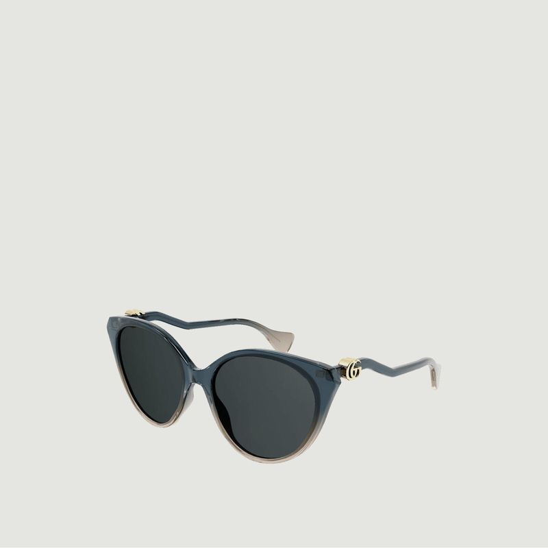 Cat eye logo sunglasses - Gucci
