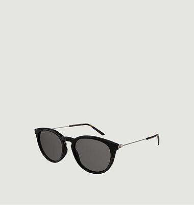 Bi-material sunglasses