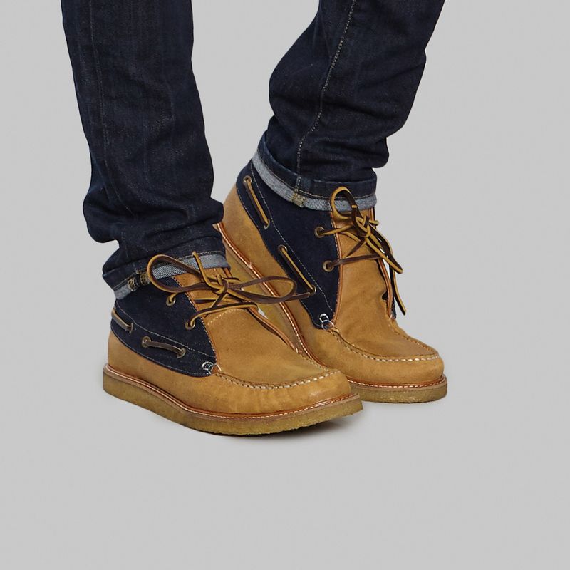 Chaussures homme Sebago : les bottines façon chaussures bateau