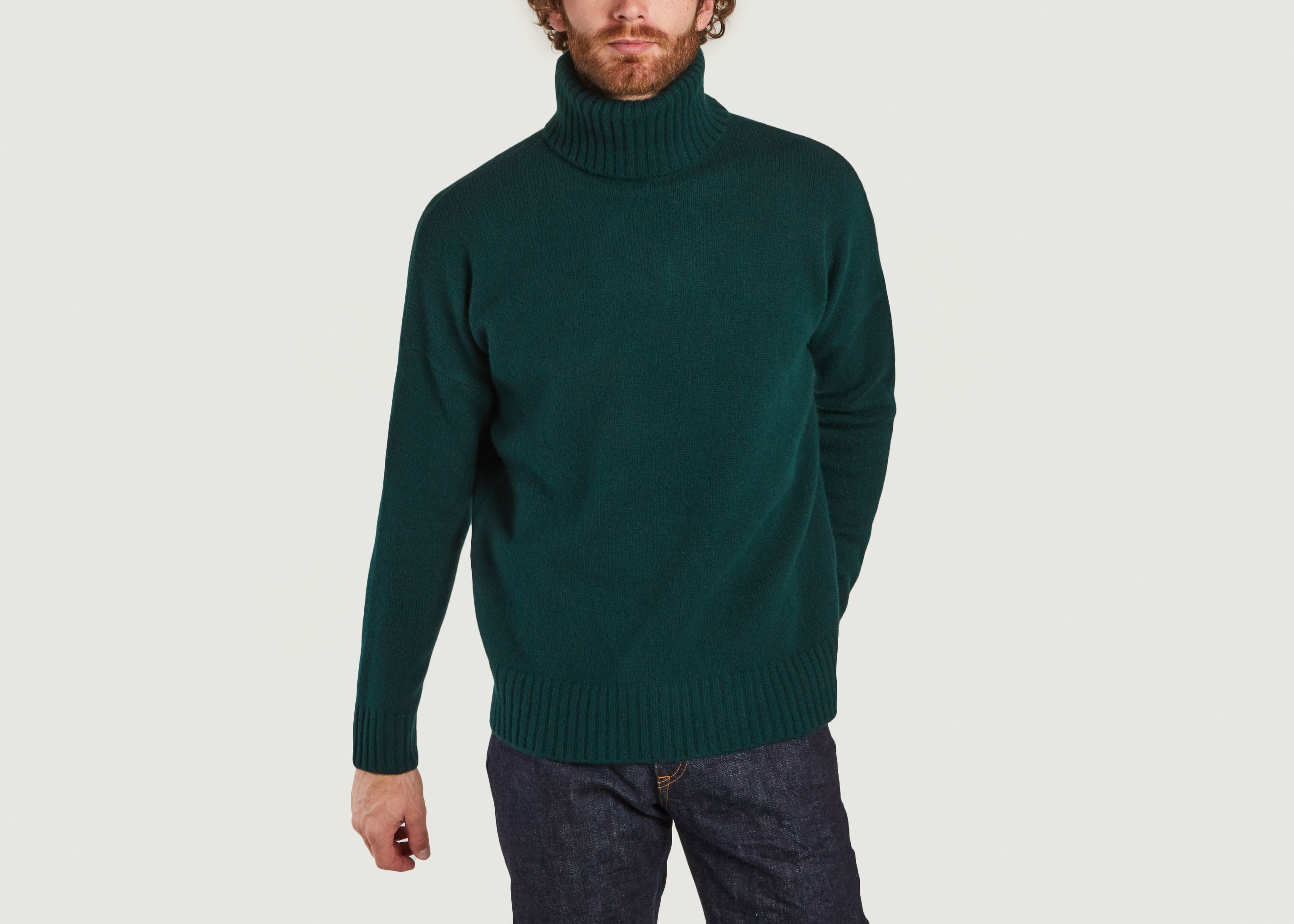 Windy turtleneck sweater in lambswool - Harmony
