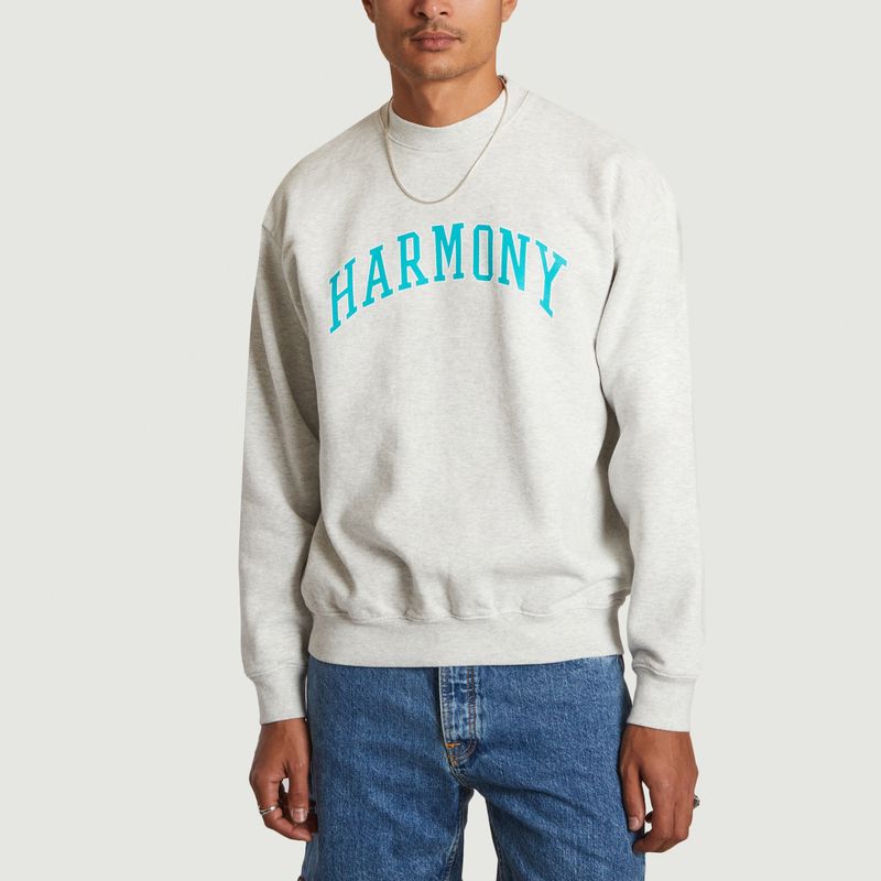 Sweatshirt University en coton biologique - Harmony