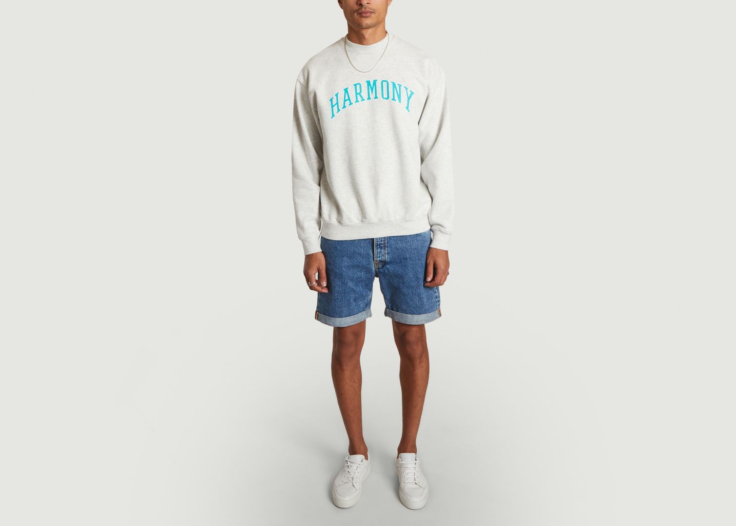 University Sweatshirt in organic cotton - Harmony