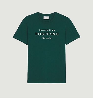 T-shirt en coton bio Positano Sailing Club