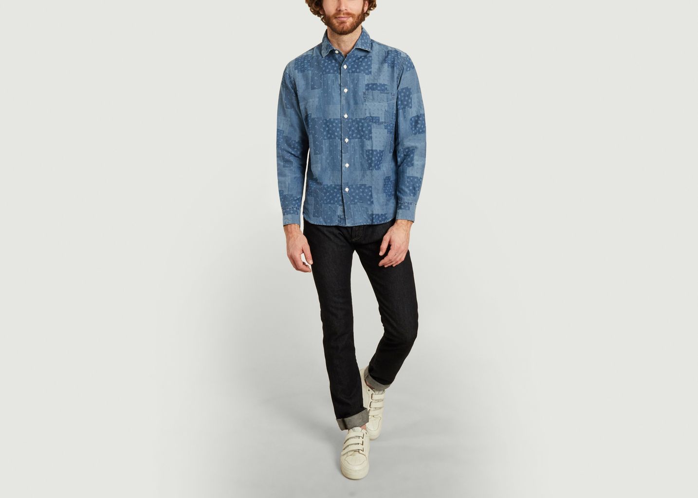 Chemise Patch Chambray - Hartford