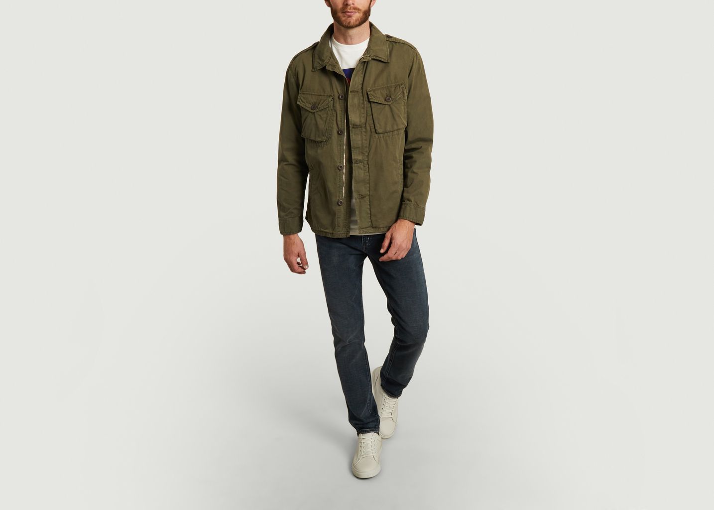 Veste militaire en coton Joshua - Hartford