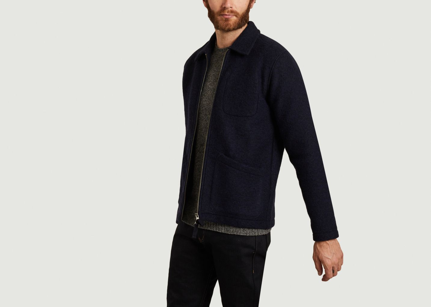 Veste Worker en laine bouillie - Hartford