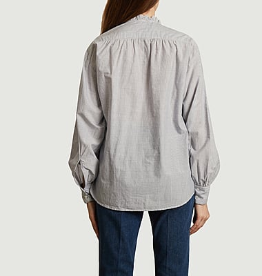 Chemise rayée oversize Camilla