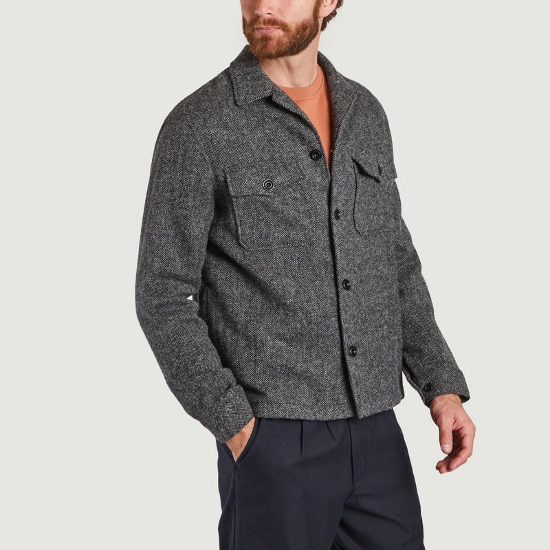  Day wool herringbone jacket - Hartford
