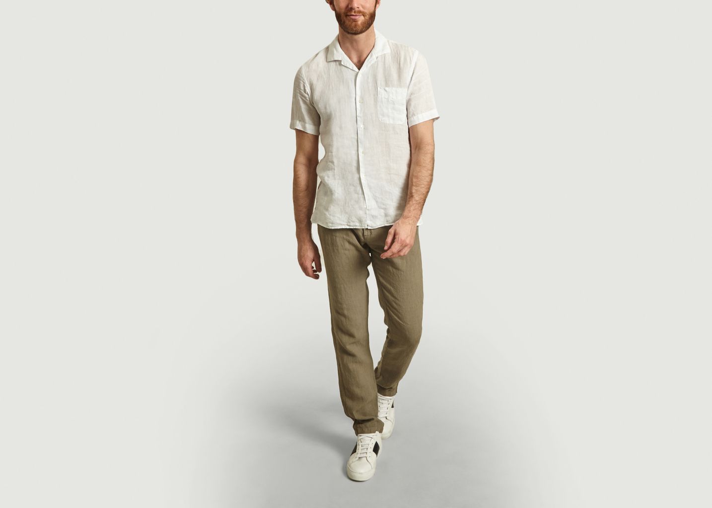 Chemise Manches Courtes En Lin Slam - Hartford