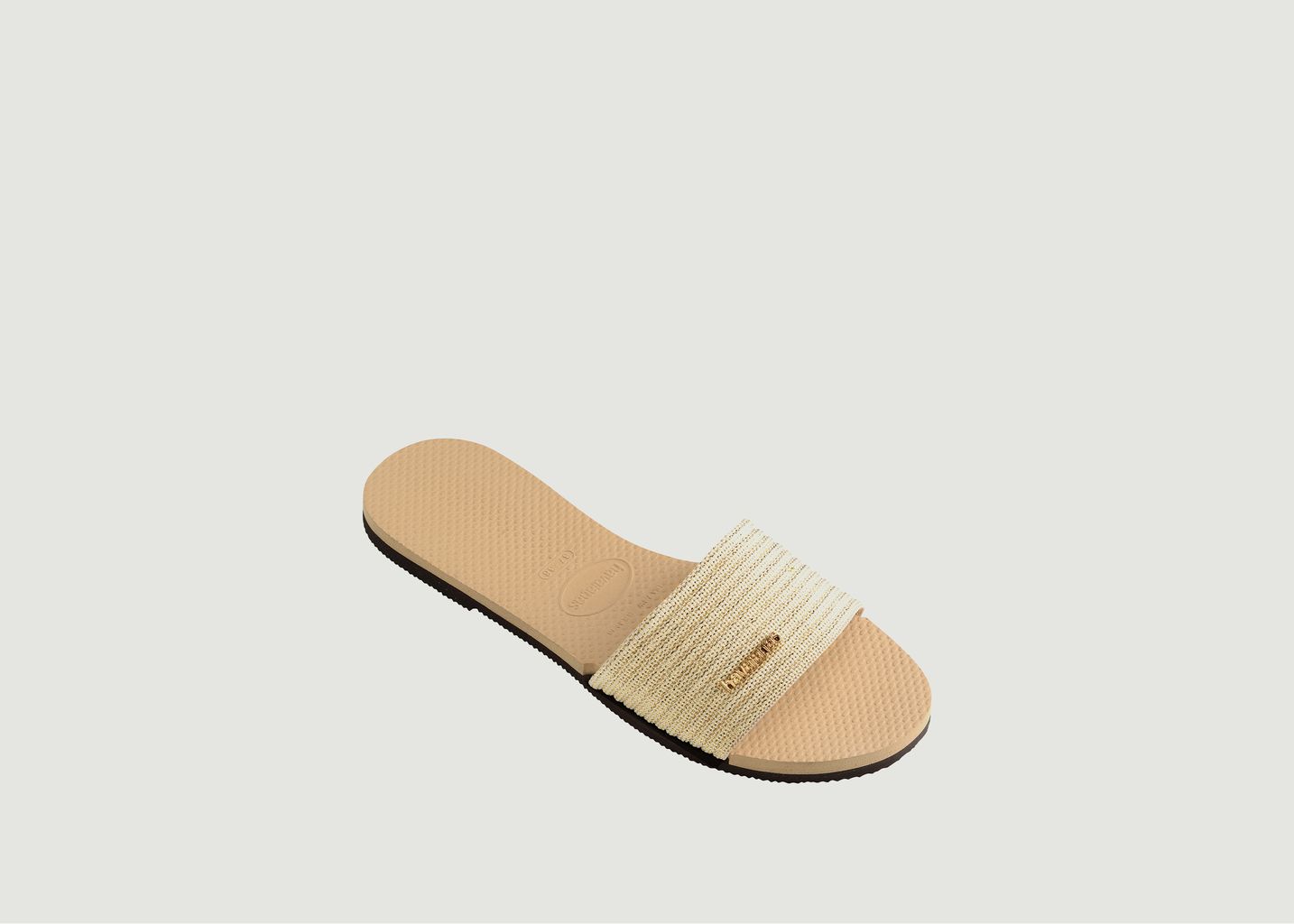 You Malta Metallic sandals in polyester - havaianas