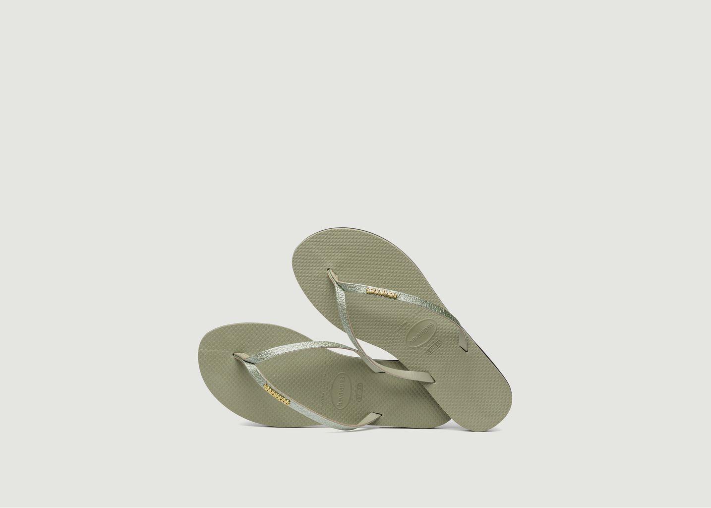 You Shine flip-flops with crackle effect - havaianas