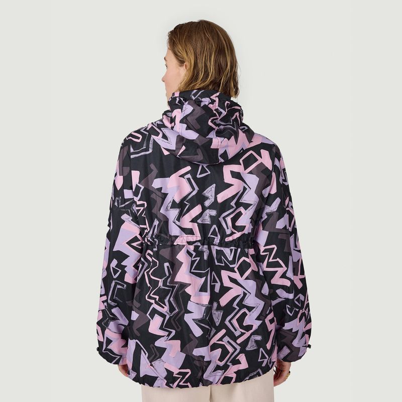 Tony Windjacket In Electrique Print - Heimstone