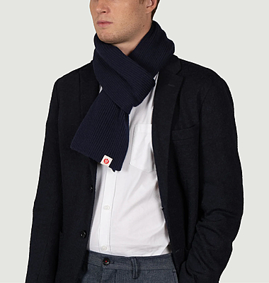 Navy Blue Warm Scarf