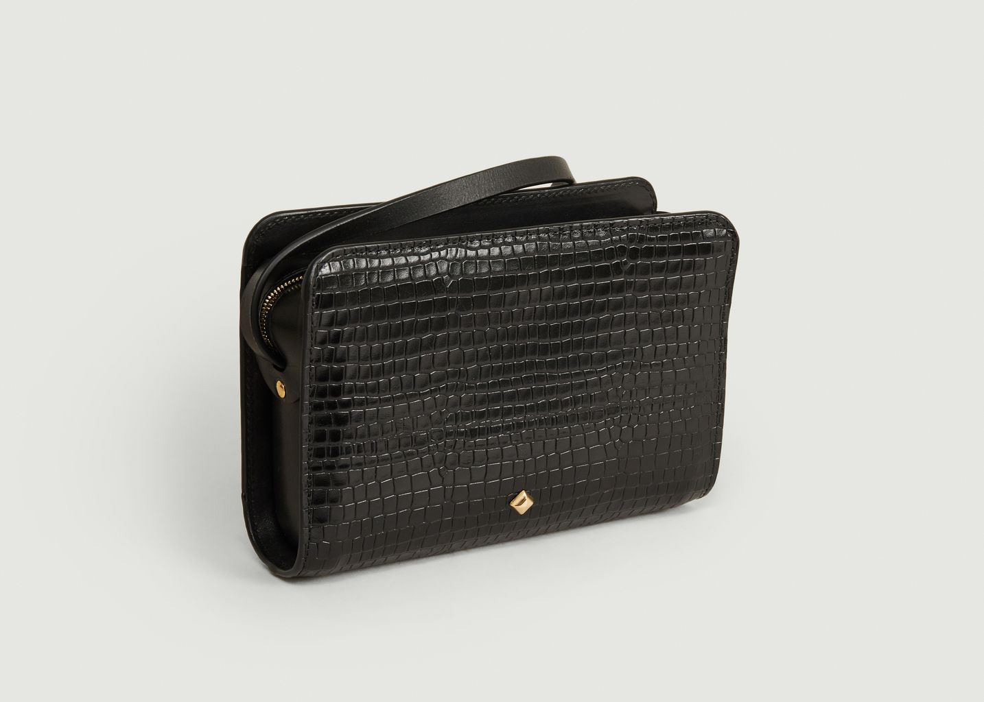 Sac en cuir effet croco Mini Béa Mushu - Herbert Frère Soeur