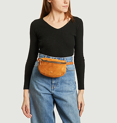Lili Velvet Banana Bag