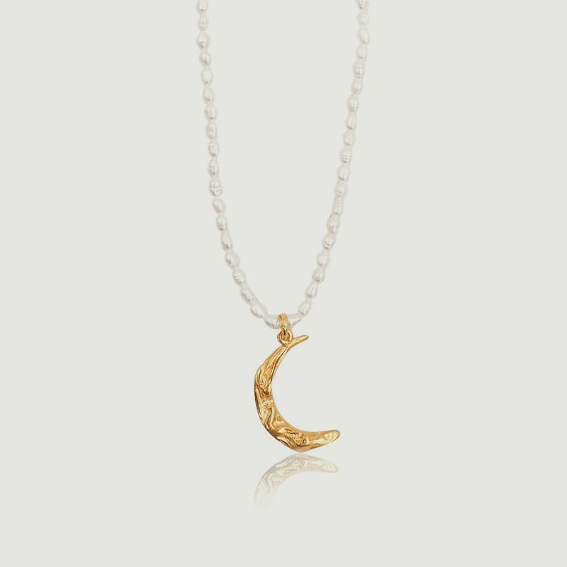 Melies Moon Pearl Necklace - Hermina Athens
