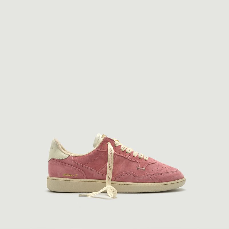 Mega T low sneakers in suede leather - Hidnander