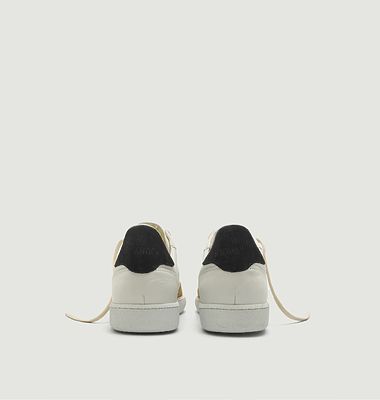 Mega T low leather sneakers