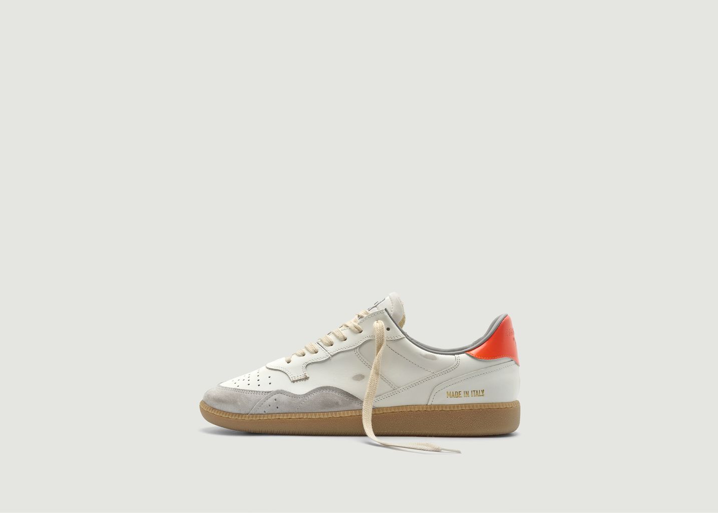 Mega T low sneakers in leather - Hidnander