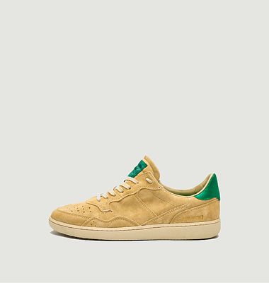 Mega T low sneakers in suede leather