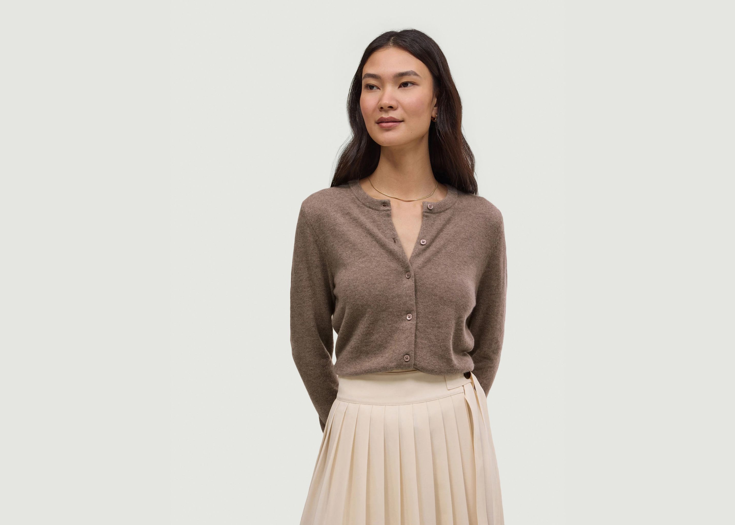 Bull cashmere cardigan - Hircus