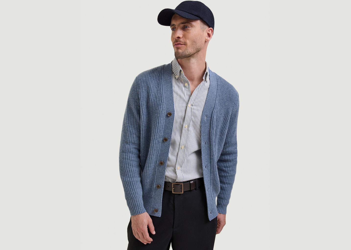 Cardigan Cashmere Leon - Hircus