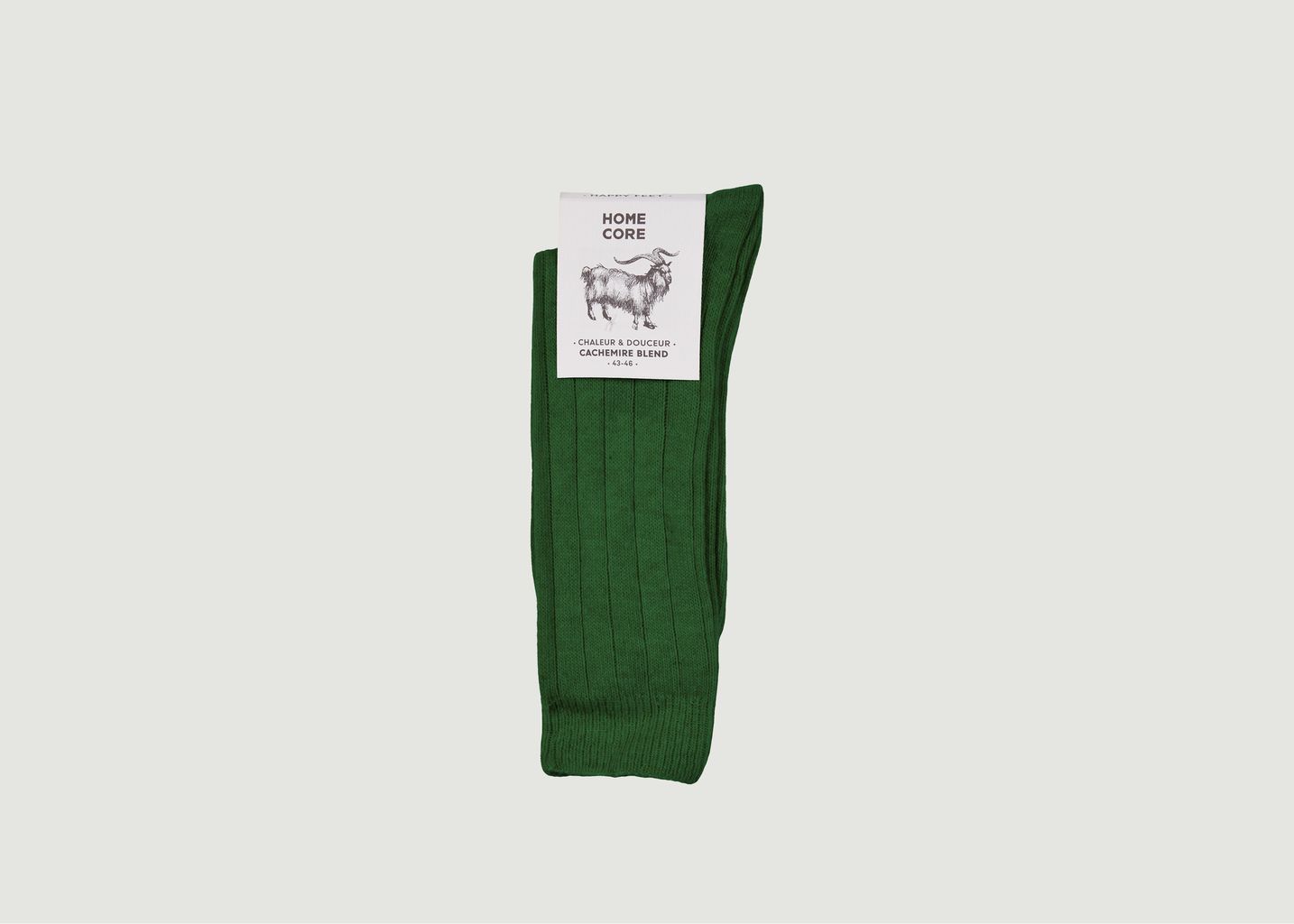 Plain ribbed socks - Homecore