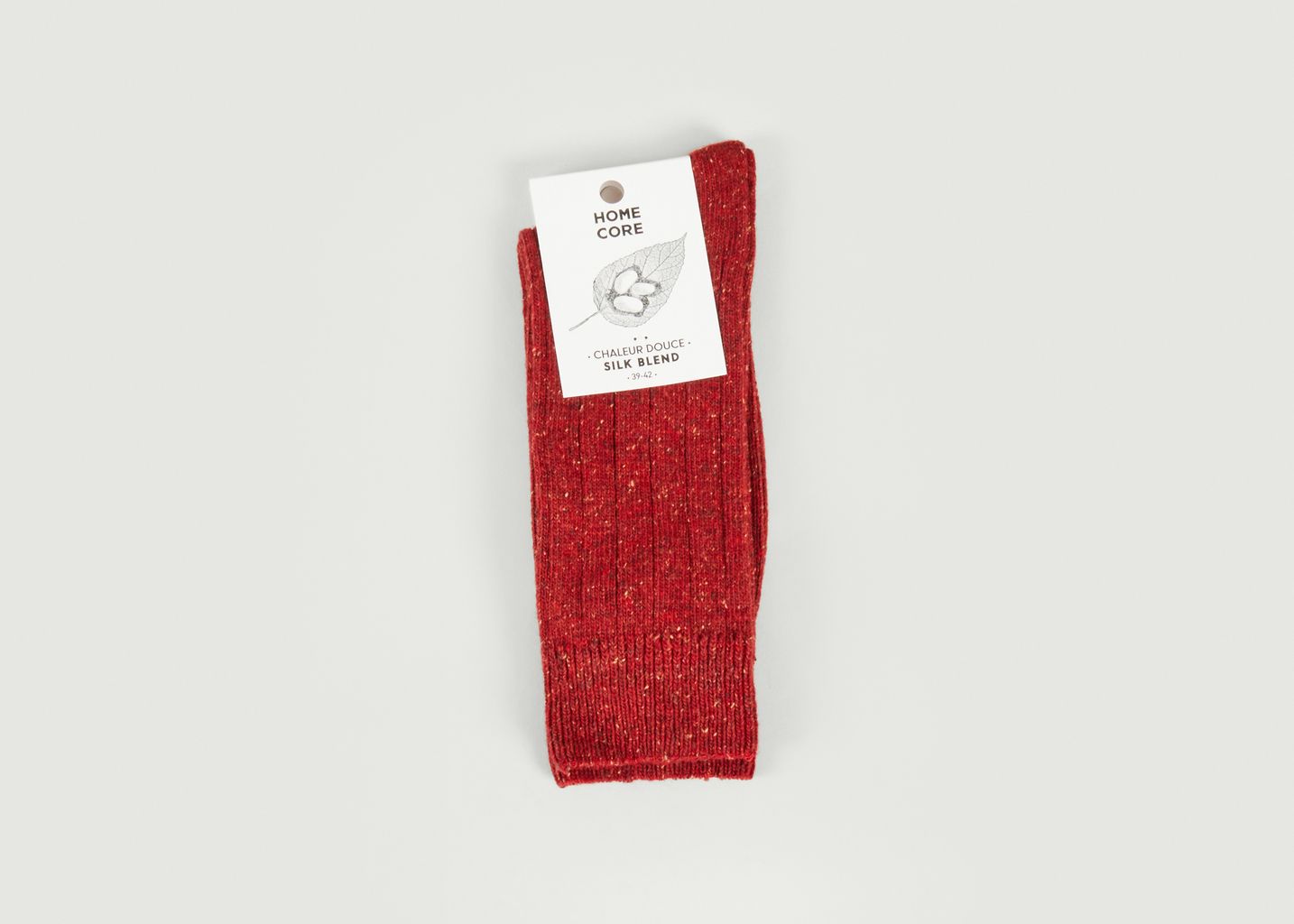 Socken aus Wolle und Seide - Homecore