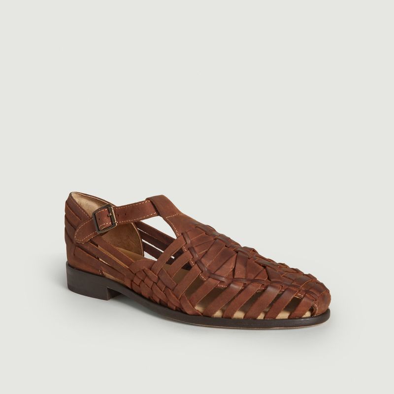 Licorice sandals  - Hudson