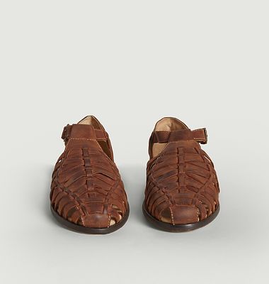 Licorice sandals 